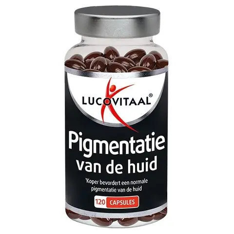 Lucovitaal Pigmentatie van de huid 120 capsules