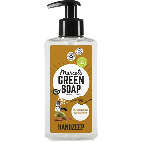 Marcel's Green Soap Handzeep (Sandelhout & Kardemom) - 250 ml