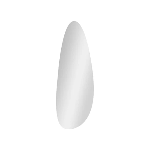 Merax House Nordic miroir, forme organique, 57 x 160 cm