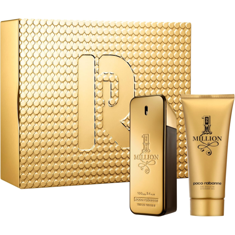 Paco Rabanne One Million Geschenkset - Eau De Toilette 100ml + Shower Gel 100ml 