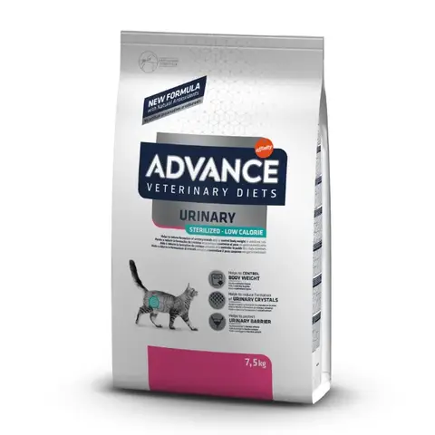 ADVANCE VET Kattenvoer Urinary Sterilised Low Calorie 7.5kg