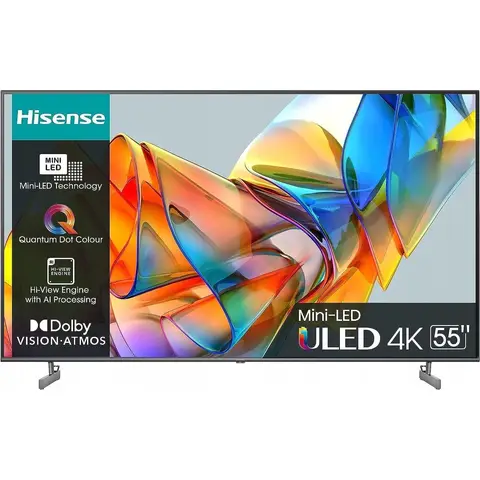 Hisense 55U62KQ ULED MiniLED Smart TV 4K 60Hz 55 inch
