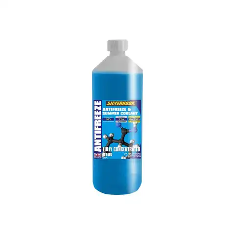 Silverhook Fully Concentrated Antifreeze Blue 1 litre