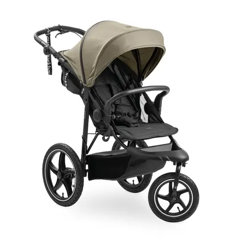 hauck buggy & sportwagen Runner 3 (mit großen luftreifen) - olive