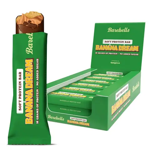 Barebells Protein Bar Banana Dream 55g x 12