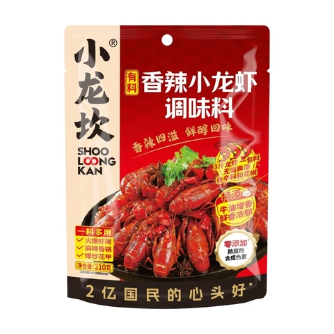 Shoo Loong Kan Assaisonnement piquant pour écrevisses - 210 g