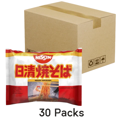 Nissin Demae Ramen Yakisoba 100G x 30 Packs