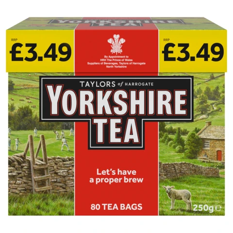 Taylors Yorkshire Teabags 80s