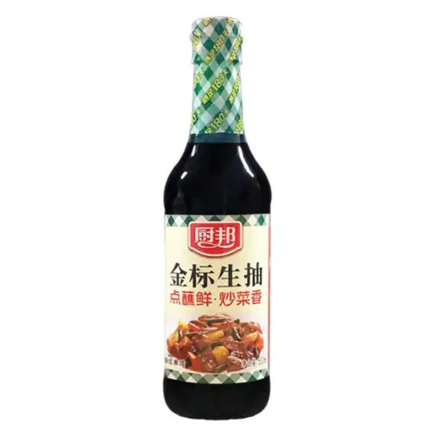 Chu Bang Golden label Light Soy Sauce 500ml  厨邦酱油金标生抽500ml