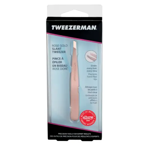 Tweezerman Slant Tweezer Rose Gold