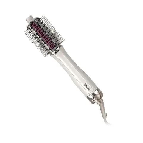 Shark SmoothStyle Haartrockner & Styler mit Glättkamm, Nasshaar-Modus, Trockenhaar-Modus, 3 Heizstufen, für alle Haartypen, Silk HT202EU