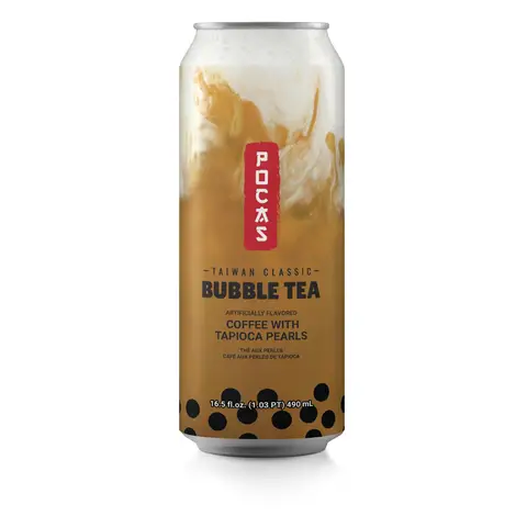 POCAS Coffee Flavored Bubble Tea 490ml