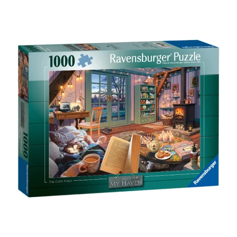 Ravensburger My Haven No 6, The Cosy Shed, 1000 Piece  Jigsaw Puzzle