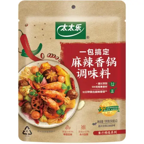 太太乐麻辣香锅调味料	 TTL Hot & Spicy Seasoning 100g