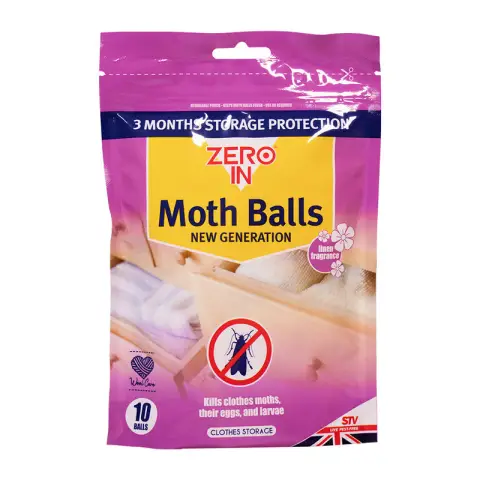 Zero In Moth Balls 6pk