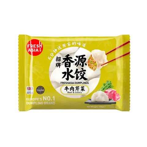 FRESHASIA Beef & Celery Dumplings 400g/pack