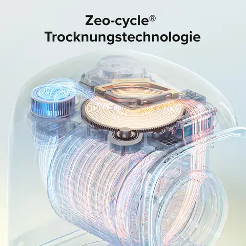 Roborock Marshmallow Zeo Mini - Lave-linge séchant blanc 1 kg de lavage et 0,5 kg de séchage, cycle Zeo séchage à basse température, système d'auto-nettoyage LintClear, dosage intelligent, plus de 20 programmes de lavage et de séchage [Classe énergétique A]