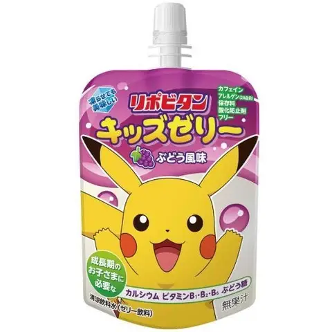 Taisho Lipovitan Kids Gelee Trauben Geschmack 125g