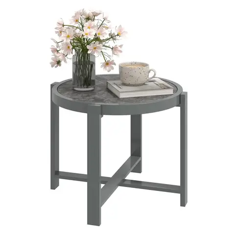 Runder Picknicktisch | Gartenmbel Outdoor | Terrassen Esstische