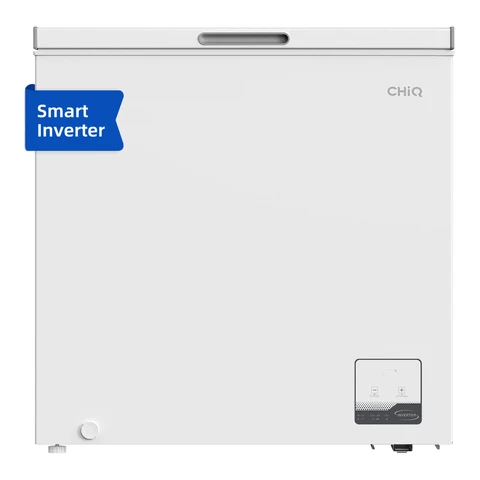 CHiQ JKR199DWE 199L Chest Freezer - Digital Inverter - White - E Rated