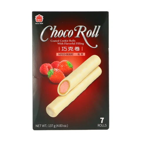 IMei Choco Roll Mixed Berry 137g