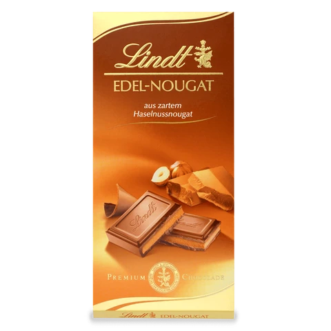 Lindt Edel-Nougat-Tafel, 100 g