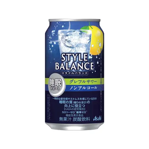 Asahi Style Sparkling Drink Grapefruit Sour 350ml