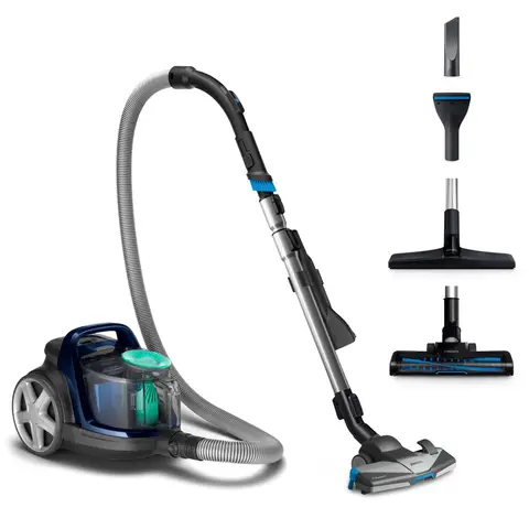 PHILIPS FC9556/09 Série 5000 Aspirateur sans sac 900 W avec LED bleu louros
