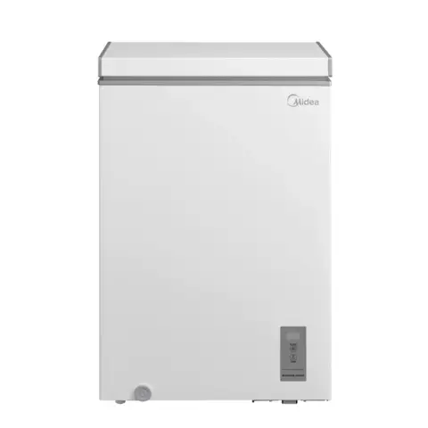 Midea  MDRE423FGE01D 304l Capacity Total No Frost BI Larder Fridge - White D Rated 54 x 54.5 x 178.5