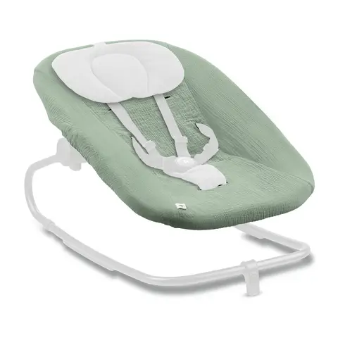 Hauck Bezug für Highchair Bouncer (atmungsaktiv & einfach waschbar) - Sage