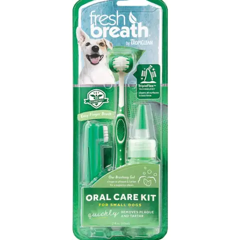 TropiClean Oral Care Kit for Small Dogs 59ml