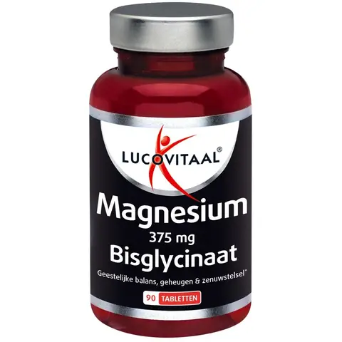 Lucovitaal Magnesium 375 mg Bisglycinaat 90 tabletten