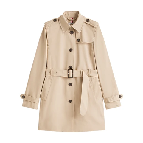 HERITAGE SINGLE BREASTED TRENCH L