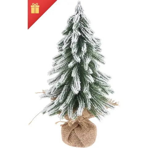 Koopman Kerstboom 31cm met Sneeuw