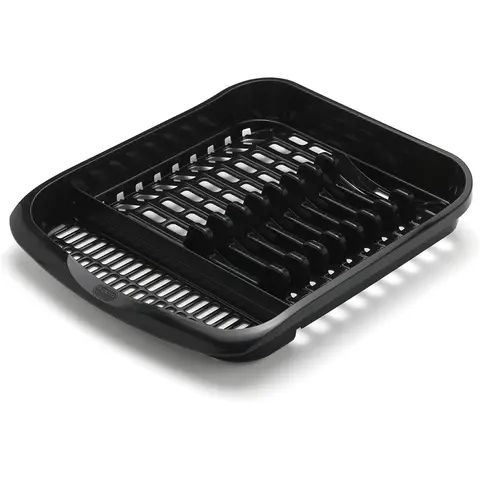 Addis Plate Dish Draining Rack - Soft Black