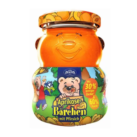 Zentis Bärchen Aprikose Pfirsich 250 g