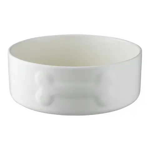 Mason Cash Colour Mix Cream Dog Bowl 15cm