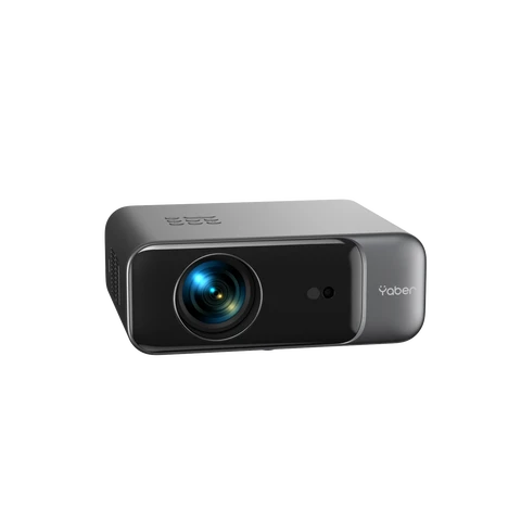 [Autofokus / 4K-Kompatibilität] Projektor mit WiFi 6 und Bluetooth 5.2, YABER Pro V9 Native 1080P Outdoor-Filmprojektor, Automatische 6D-Keystone-Korrektur & 50%-Zoom, Heimkino-Projektor für Smartphone / TV-Stick / PC