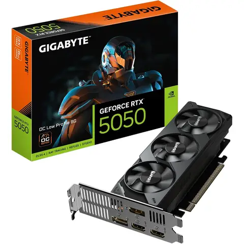 GIGABYTE GeForce RTX 5050 OC Low Profile 8G Carte graphique - 8 Go