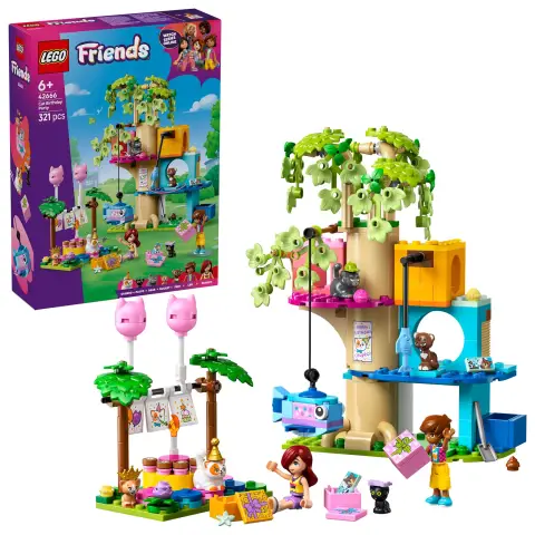 LEGO Friends 42666 Cat Birthday Party & Tree House