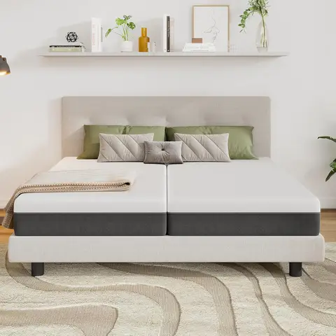 EGO HOME Mattress 90 x 200 cm 18 cm High H3 Cold Foam Mattress with 3-Layer Cold Foam and Can be Used on Both Sides - Pressure Relief, Point Elastic, Breathable, Back-friendly, Oeko-Tex Certified