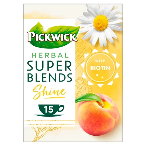 PICKWICK Super Blends Shine Kräutertee 15×1,5 g