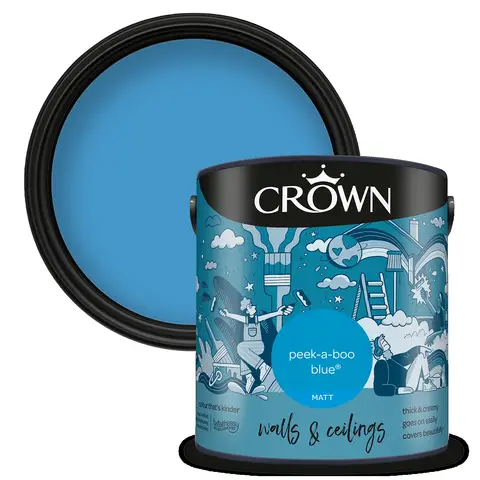 CROWN Matt Emulsion Peekaboo Blue 2.5L