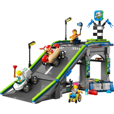 Lego 60460 City Grote Voertuigen Racewagen Zonder Grenzen