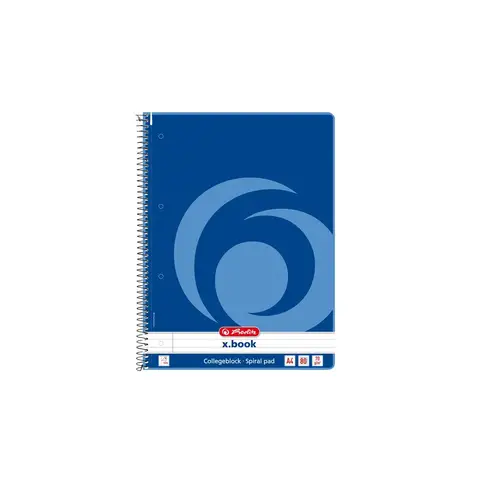 Herlitz Collegeblock A4 70 g/m² 80 Blätter liniert Rand links