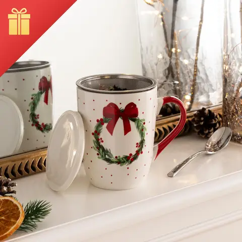 Feeric Kerst-kruidentheepot, 550ml