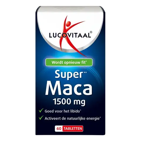 Lucovitaal Maca Super 1500 mg 60 tabletten