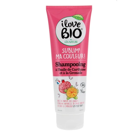 I LOVE BIO - Shampoing Sublim My Color Huile De Carthame & Grenade - 250ml