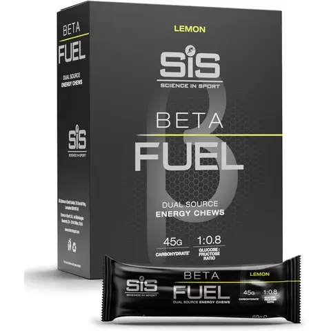 SiS Bar Beta Fuel Energy Chew Lemon - 6 x 60g