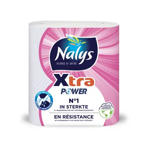 Nalys Xtra Power Multi-gebruik papier 2 rol